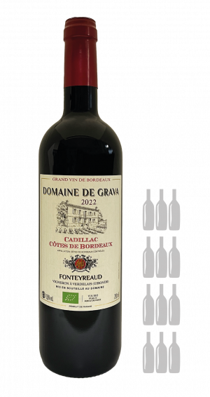 Domaine de Grava Bordeaux Rouge (12 bouteilles)