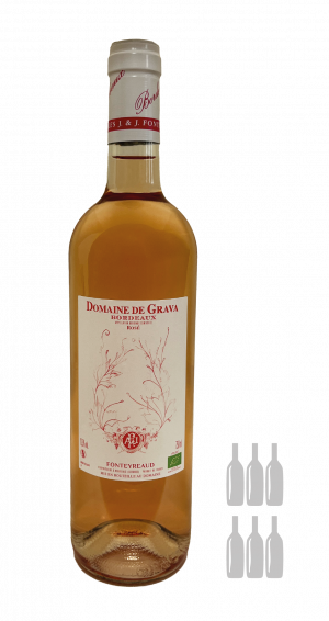 Domaine de Grava Bordeaux Rosé (6 bouteilles)