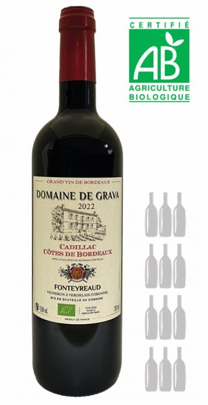 Domaine de Grava Bordeaux Rouge (12 bouteilles)