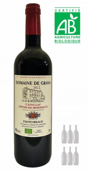 Domaine de Grava Bordeaux Rouge (6 bouteilles)