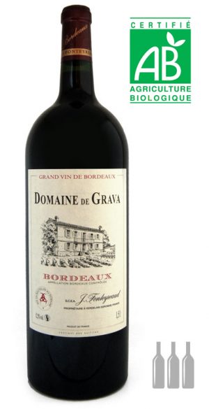 Magnum - Domaine de Grava Bordeaux Rouge (3 bouteilles)