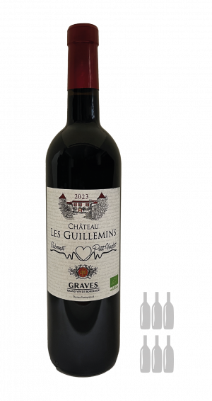 Château Les Guillemins AOC GRAVES (6 bouteilles)