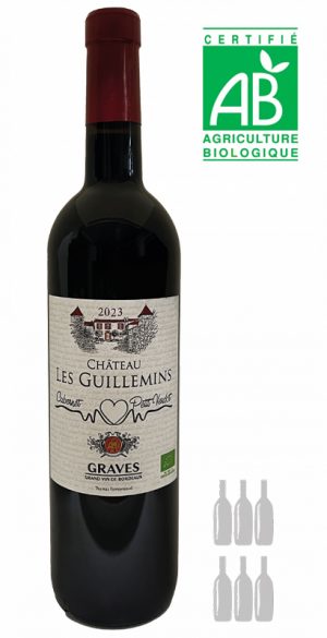 Château Les Guillemins AOC GRAVES (6 bouteilles)